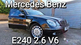 Another Cheap Modern Classic : 2003 Mercedes Benz E240 2.6 V6, 60k miles