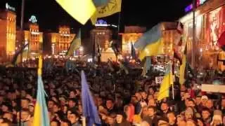 29.11.2013 Гімн України  | Хроніки Євромайдану