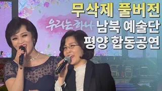 [무삭제 풀버전] '우리는 하나'...남북평화협력기원 평양공연 / 연합뉴스TV (YonhapnewsTV)