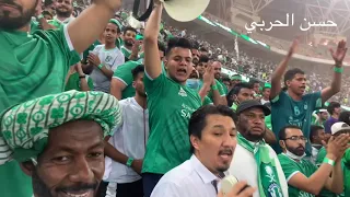 الحكم يوقف المباراه بسبب شغب جمهور الاهلي النشيد+اهازيج | الاهلي-النصر