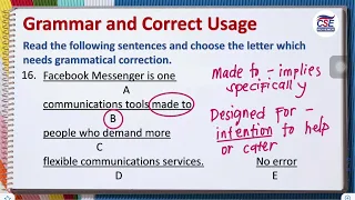 Grammar and Correct Usage | Part 4 | Civil Service Exam