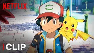 Ash & Pikachu Make A New Friend | Pokémon the Movie: Secrets of the Jungle | Netflix India