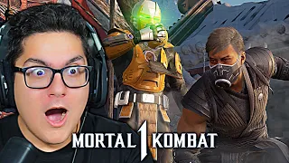 Mortal Kombat 1 - SMOKE, CYRAX AND SEKTOR REVEAL TRAILER REACTION!