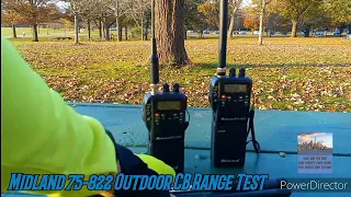 CB Radio Range Test. Midland 75-822 Portable Test. SHTF communications #cbradio #midland