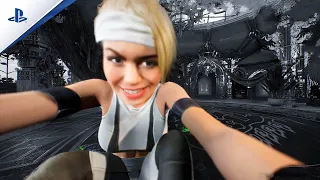 Sonya Blade Fatal Blows Kitana In front of Liu Kang In First Person View Mortal Kombat 1