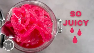 Dr Sebi Approved Mexican Red Pickled Onions - Alkaline Vegan Recipe