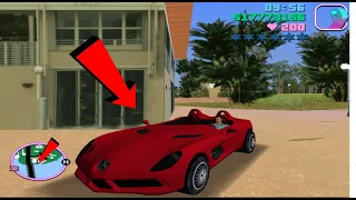 Secret FASTEST SUPER CAR Location In GTA Vice City ! Hidden Place #GTAVC