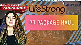 PR PACKAGE HAUL (LIFESTRONG)  #Lifestrong #unboxing #haul