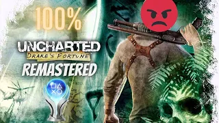 I went for EVERY Uncharted Platinum AND 100%! - Uncharted: Drake's Fortune Remastered (DLC Included)