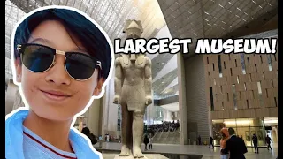 INSIDE the 1B$ Grand Egyptian Museum (GEM) | LARGEST MUSEUM IN THE WORLD!