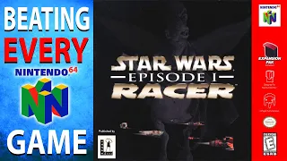 Beating EVERY N64 Game - Star Wars: Episode 1 Racer (54/394)