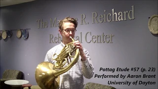 OMEA All-State Etude - Horn. Pottag #57