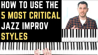 The Ultimate Guide to Jazz Improv Styles | Bebop, Pentatonic, Hexatonic, and More