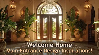 The Art of Entryway Design: Stylish Main Entrance Design Ideas Unveiled!