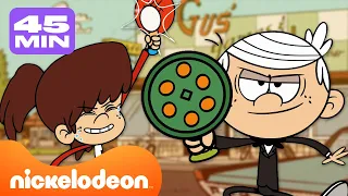 Loud House | 45 MINUTOS de Aventuras de Fliperama 🕹 | Nickelodeon em Português
