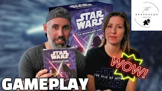 Star Wars Deck Building Game: Play through | Unleashing The Force!