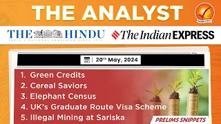 The Analyst 20th May 2024 Current Affairs Today | Vajiram and Ravi Daily Newspaper Analysis