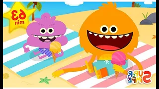 Let's Go To The Beach + More | Kids Songs | Super Simple Songs Kids Cartoon | Funny Cartoon |