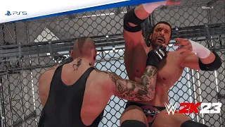 WWE 2K23 (PS5) - Triple H vs The Undertaker In A Hell In A Cell Match at Wrestlemania