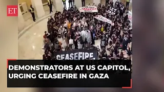 Hamas War: Protesters on Capitol Hill call for Israel-Gaza cease-fire, hundreds arrested