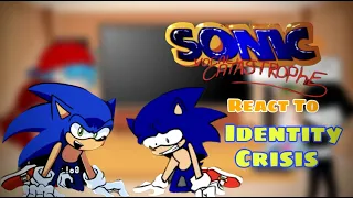 Vocal Catastrophe - Blur || Fnf React To Sonic Identity Crisis || Loses His Mind