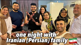 Iranian (persian ) family 🇮🇷 dinner time #mazandaran #iran #persian #familytime #familyvlog