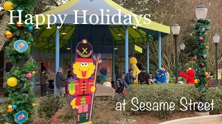 Happy Holidays at Sesame Street at Seaworld Orlando December 22, 2023