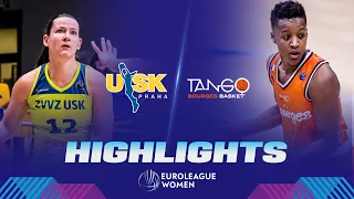 ZVVZ USK Praha v Tango Bourges Basket | Gameday 10 | Highlights | EuroLeague Women 2022-23