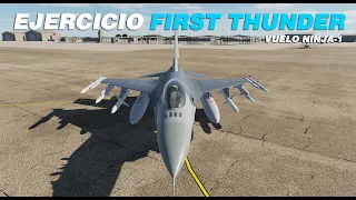 DCS F-16C - Ejercicio FIRST THUNDER