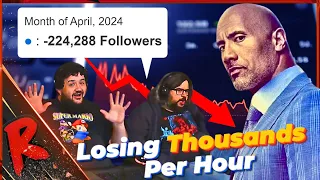 The Rock Is Losing Thousands Of Fans Per Hour. Why? - @SunnyV2 | RENEGADES REACT