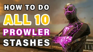 All 10 Prowler Stash Locations & Walkthrough | 'Co-signing' Trophy ► Spider Man 2