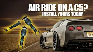 Air Ride on a C5 Corvette?  Watch this!!!