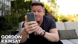 Text Gordon Ramsay For Cooking Advice!