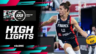 Spain 🇪🇸 vs France 🇫🇷 | Women | Game Highlights | FIBA 3x3 World Cup 2023