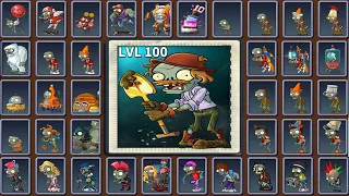 PvZ 2 Zoybean Pod&All Plants Vs Excavator Zombie  Level 100(Part1) Plants Vs Zombies 2