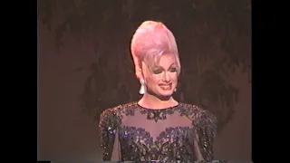 Christina Bree in evening gown competition for Miss Gay Kentucky USofA 1996