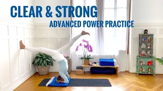 Yoga Power | Total Body Practice | Clear and Strong | 65 min | Advanced Level