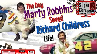 The Day Marty Robbins Saved Richard Childress Life!  (NASCAR Chatlotte 1974)