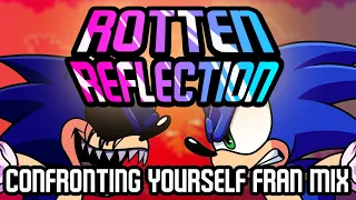 ROTTEN REFLECTION - Confronting Yourself Fran Mix || FNF vs Sonic.exe/Different Topic AU [+FLP]