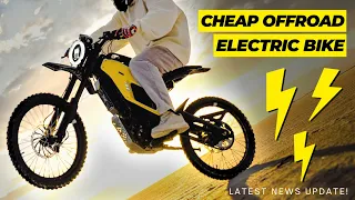 This New Electric Lightweight Motorcycle is Coming to Compete w Budget Dirt Bikes