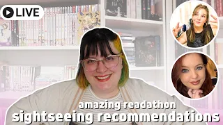 Recommending Sightseeing Books for The Amazing Readathon