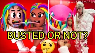 BUSTED OR NOT??? Tekashi69 hidden SECRET feature could be Nicki Minaj! #Tekashi69 #NickiMinaj #69