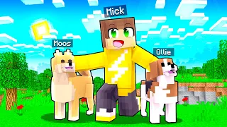 MOOS EN OLLIE In Minecraft (Survival)