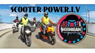 Scooter-power.lv | Opening of season 2016 | HOONIGAN