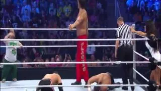 SmackDown: The Great Khali, Hornswoggle & Natalya vs Epico, Primo & Rosa Mendes - 19.04.13