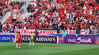 ULTRAS GARUDA QATAR BAKAR SEMANGAT PEMAIN INDONESIA LIBAS AUSTRALIA (AFC ASIAN CUP U23)