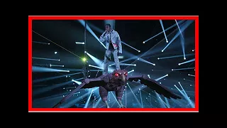Travis scott literally flies on an eagle performing ‘butterfly effect’ at 2017 mtv emas