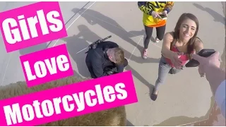 Girls Love Motorcycles | Craziest Meet up ever! | 20,000 Subs