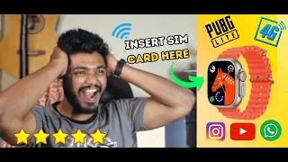 4G Android Smartwatch With Simcard Working ⚡️|| Instagram, Working🔥|| DW88 Ultra 4G|| S8 Ultra 4G✅||