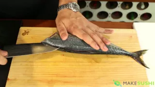 Mackerel Fish Filleting